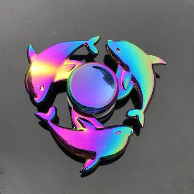 Inspired Living Rainbow Metal Fidget Spinner For Stress Relief, High Speed Finger Spinner 27