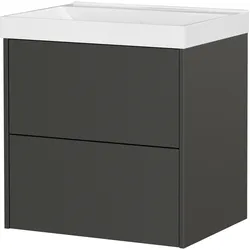 Tchibo - Waschtisch »Bodera« mit Becken - 61x46x65cm - grau -