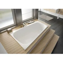 Hoesch iSENSI Badewanne 3962.010 180x120cm, links, weiß