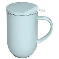 Loveramics, Tasse, Pro Tea – 450 ml Tasse mit Teesieb – Flussblau (450 ml)