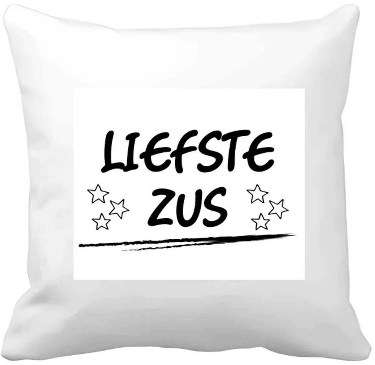 Akyol Kussenhoes Liefste Zus - Verjaardagscadeau voor je zus - 40 x 40 cm