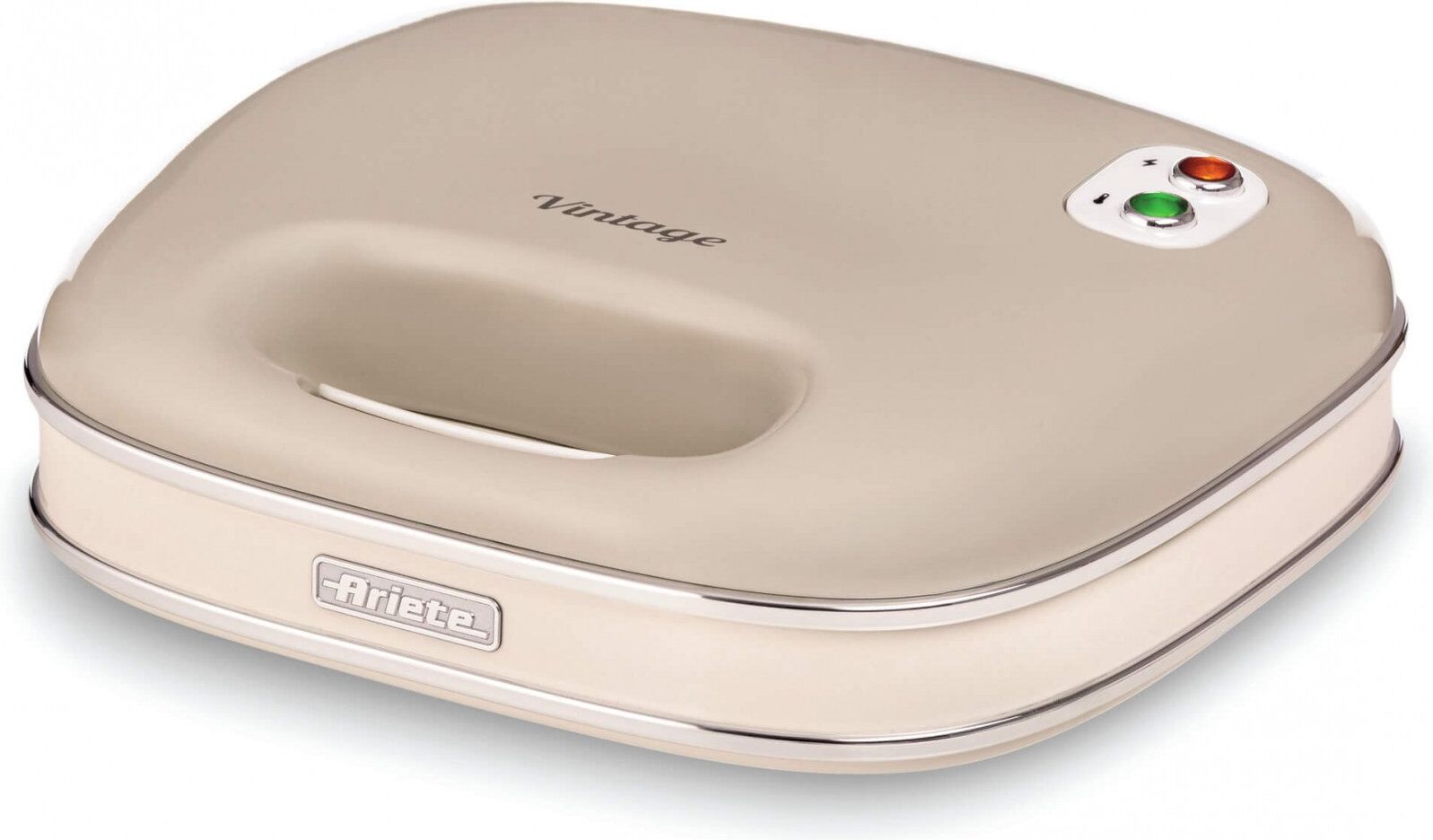Tostiera Ariete 00C196303AR0 VINTAGE 1963 Sandwich Maker Beige