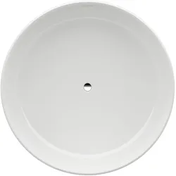 LAUFEN VAL Badewanne, 1300x1300x505, freistehend, rund, integrierter Überlaufkanal, H2312820000001