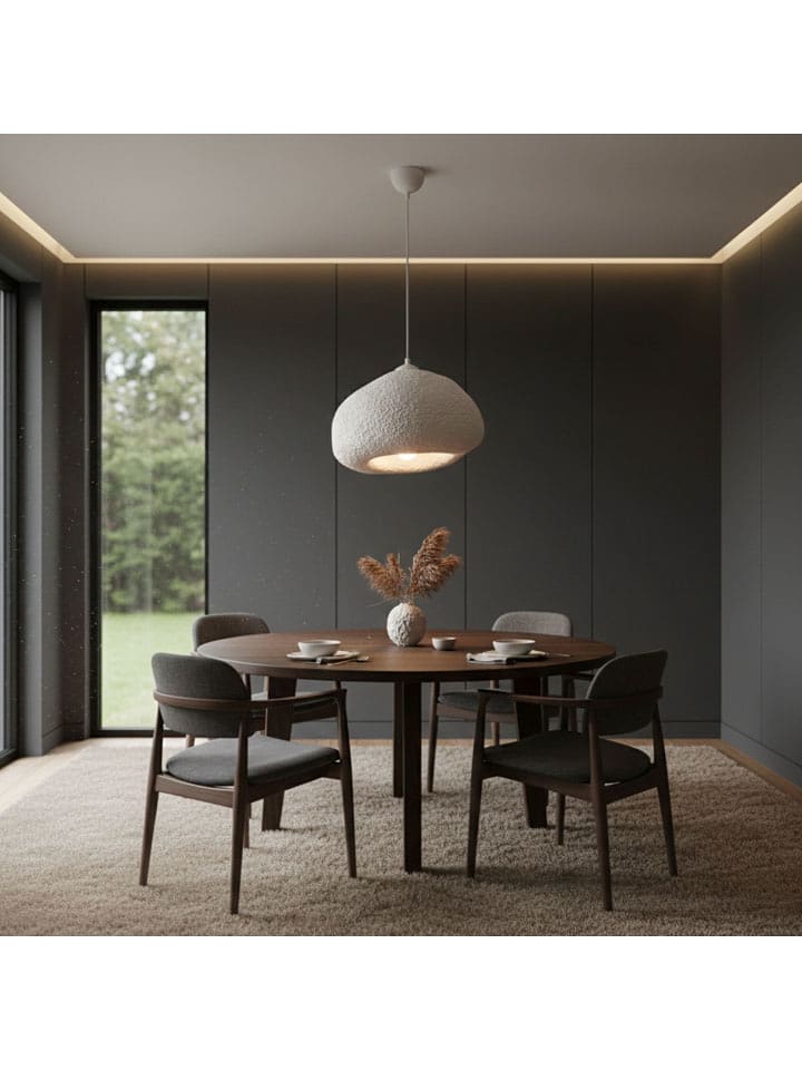 ABERTO DESIGN Hängeleuchte in Weiß - Ø 42 cm - onesize