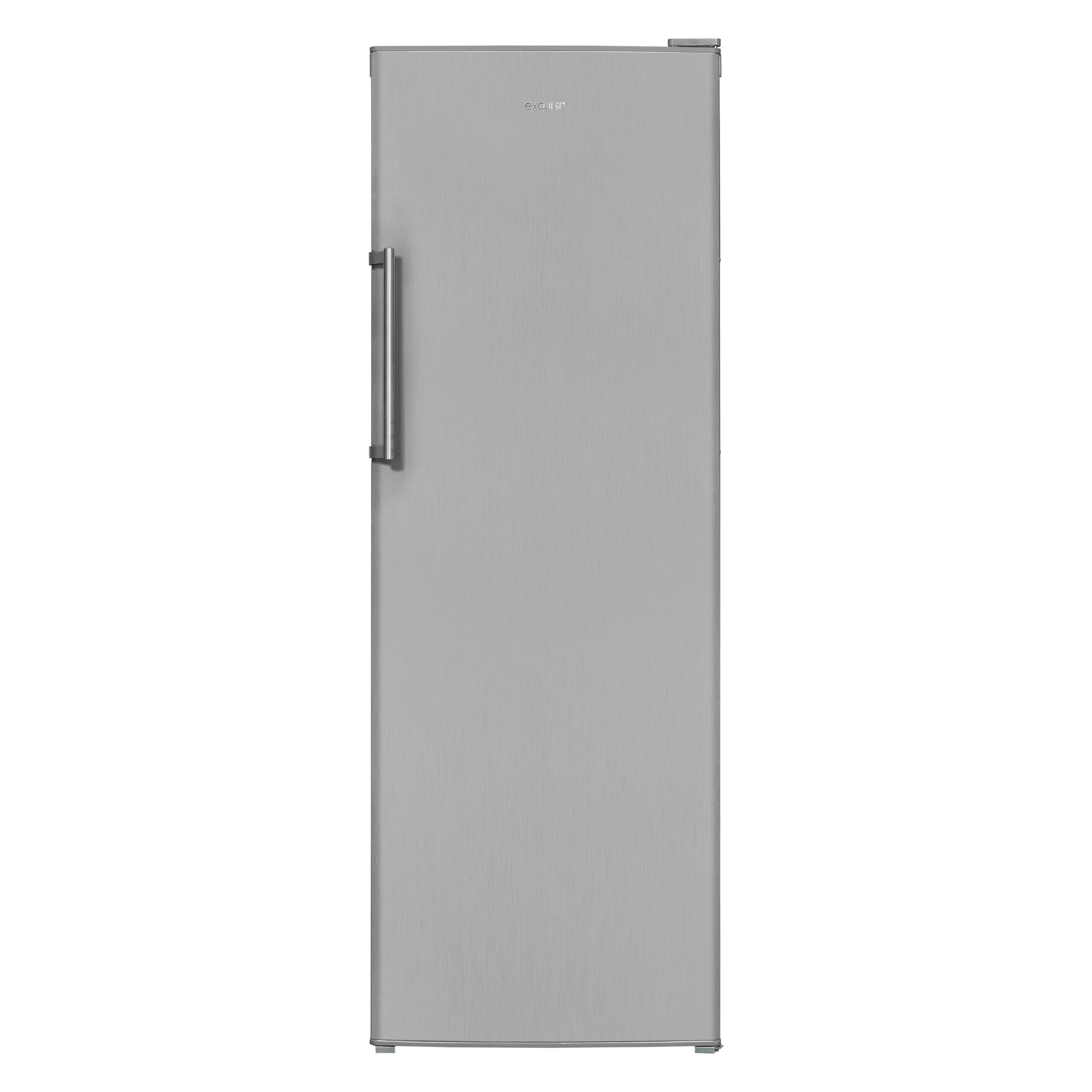 Exquisit GS280-H-040E Tiefkühltruhe Freistehend E Edelstahl (Freistehend, 242 l) (811300302)