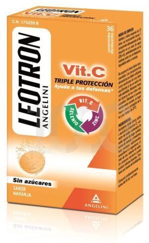 Leotron Vitamin C Tablets 36 Units 270 gr