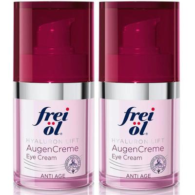 Frei ÖL Anti-Age Hyaluron Lift AugenCreme 2x 2x15 ml Augencreme