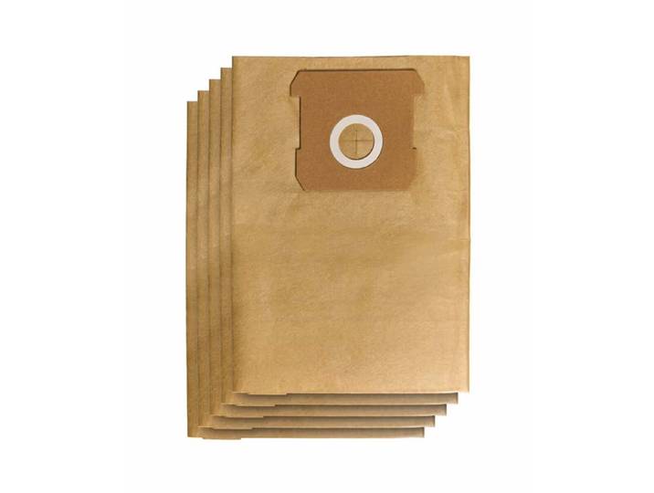 Einhell – EIN Schmutzfangsack 10l (5er Set) Nass-Trockensauger-Zubehör – Staubsaugerbeutel/Staubbeutel – braun