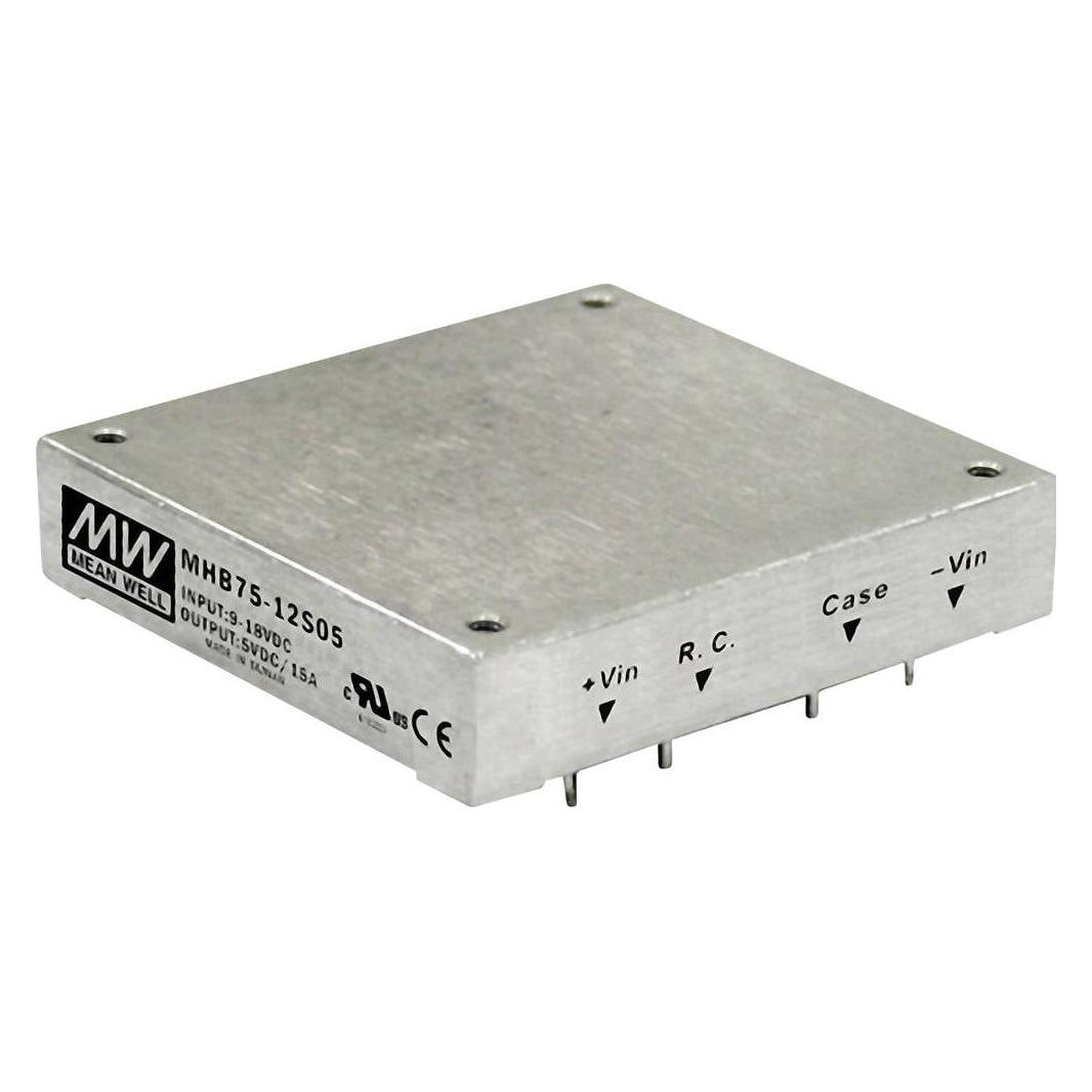Mean Well DC/DC-Wandler (MHB75-12S05)