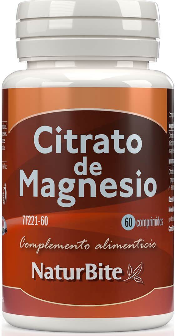 Naturbite Citrato de Magnesio 60comp