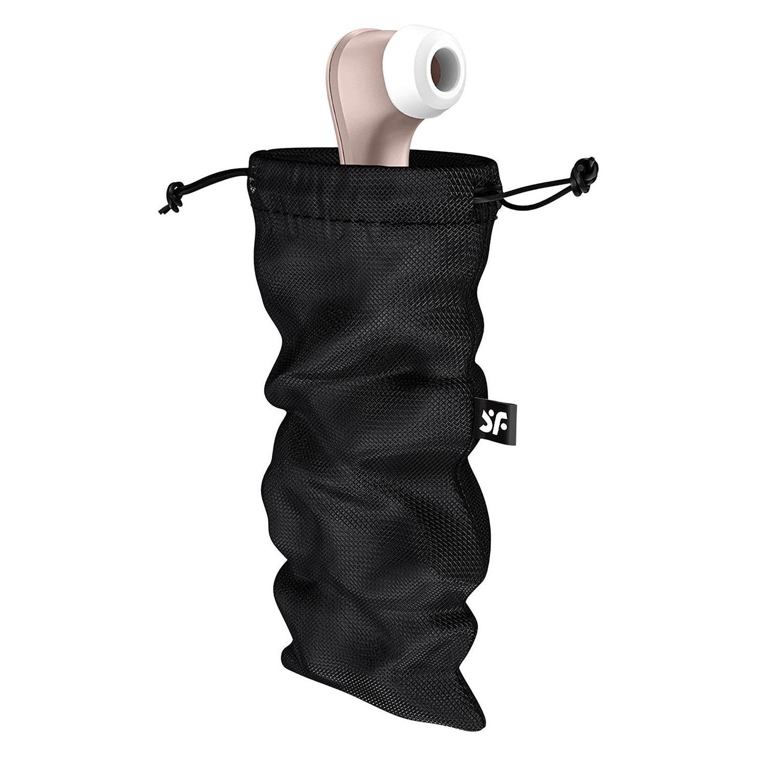 Satisfyer Treasure Bag Size L | Drawstring Storage Bag for Adult Sex Toy - Soft Material, Discreet (4061504059501)
