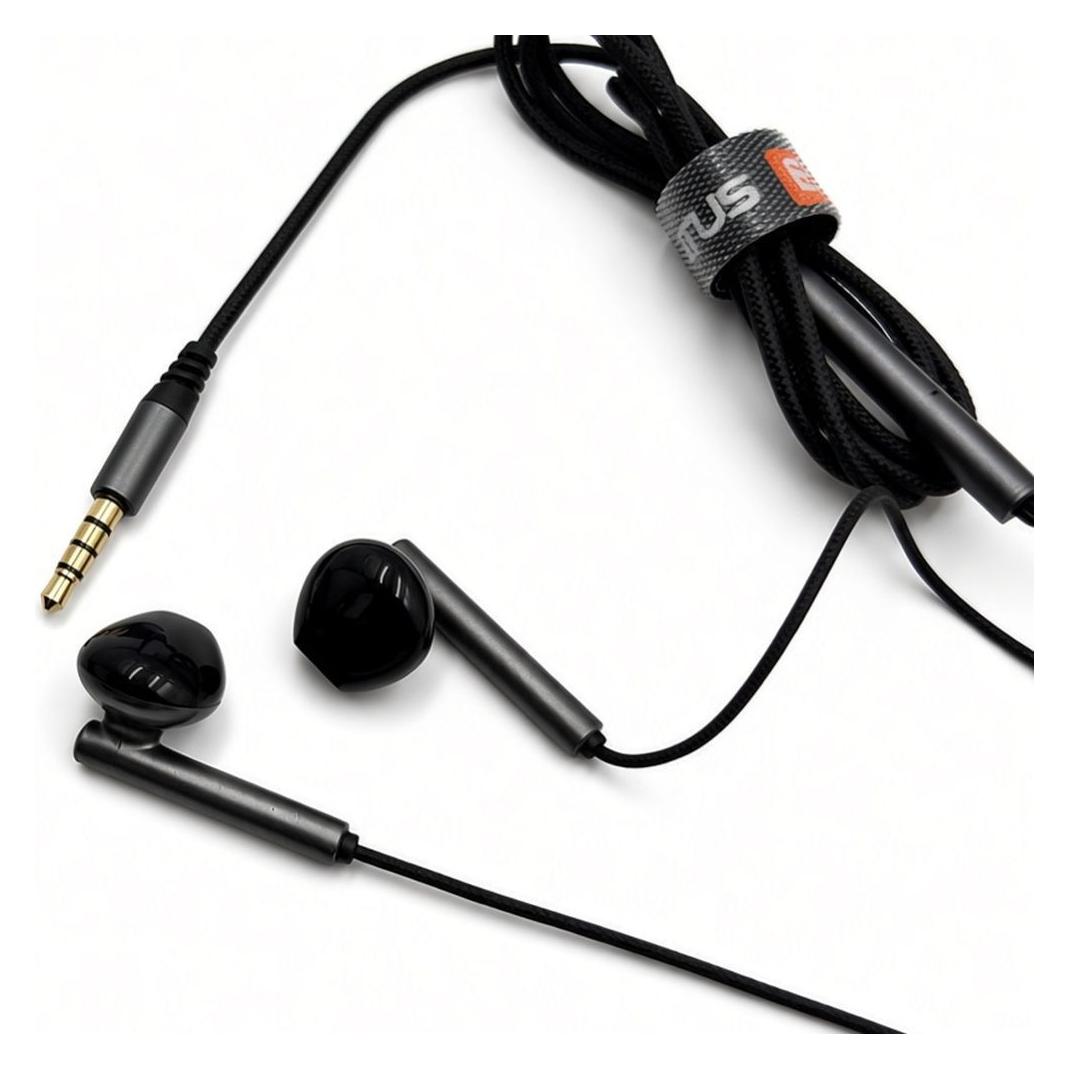 Evelatus Other Phone Accessory Crystal Clear Audio headphones with 3.5 mm jack with microphone Black (Kabelgebunden) (EVELATUS)