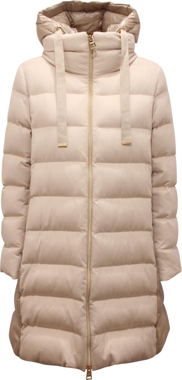 N2222 Piumino Donna Herno Frau Seide/Kaschmir Jacke