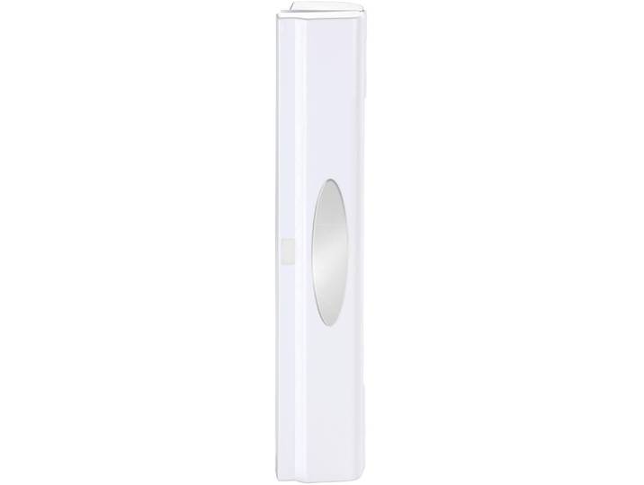 Folienspender WENKO Modell Perfect-Cutter , weiß, B:38cm H:5,2cm T:6,7cm, Edelstahl, Kunststoff, Küchenrollenhalter, Folienspender, für Folienrollen bis 33 cm Breite, für Alufolien und Frischhaltefolien