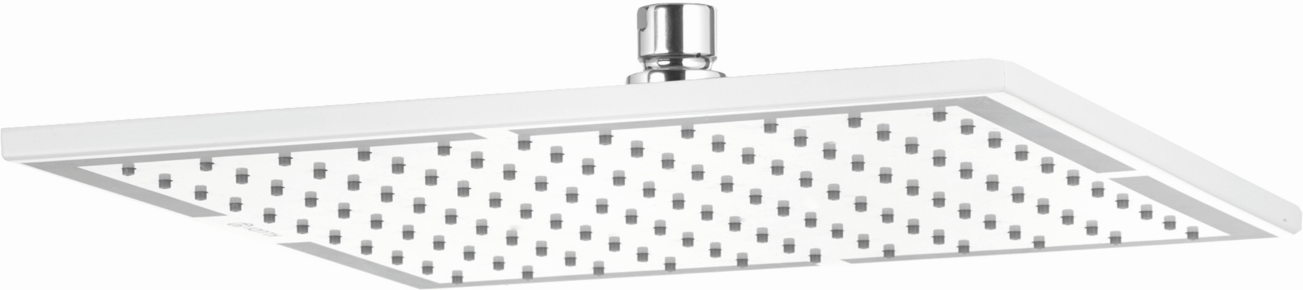 Kludi A douche de tête 6443091-00 300x300mm, blanc, plat, sans bras de douche