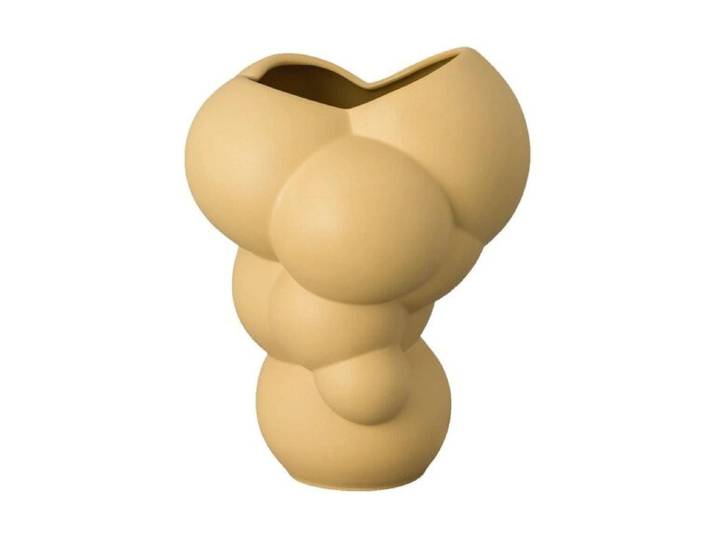 Tischvase ROSENTHAL Skum 14 cm , beige, H:14cm, Keramik, Vasen, Tischvase