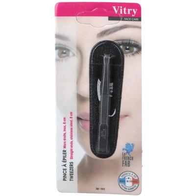 Vitry R12 Pincet Epil Recht Inox 1 St Pinzette