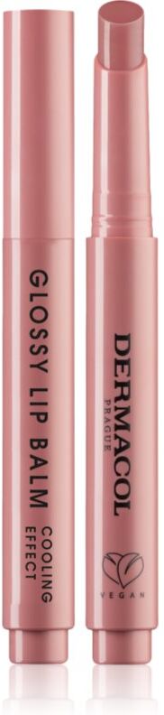 Dermacol Beauty Stick Glossy Lip Balm brillant à lèvres traitant effet rafraîchissant parfums 01 Vanilla 2.2 g