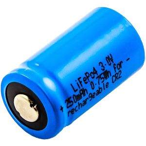 XCell Akku 3 V, 250 mAh, CR2, 15270, LiFePO4, 1 Stück