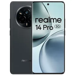 realme 14 Pro (512 GB, Pearl White, Suede Grey, 6.77", Dual SIM, 5G), Smartphone, Weiss, Grau