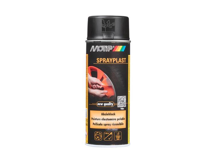 Motip Sprayplast Schwarz Matt 400ml