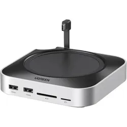 Ugreen Docking Station 11-in-1 (USB-C, 11 Ports), Dockingstation + USB Hub, Grau