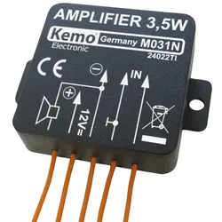 M 031N - Universal Verstärker 3,5W, 4,5-12V