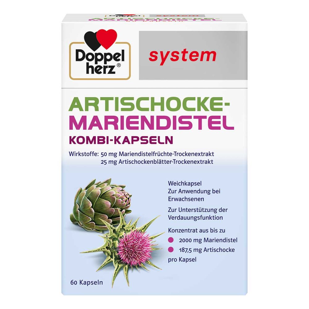 Queisser Pharma GmbH & Co. KG Doppelherz Artischocke-mariendistel system Weichk. 13906297