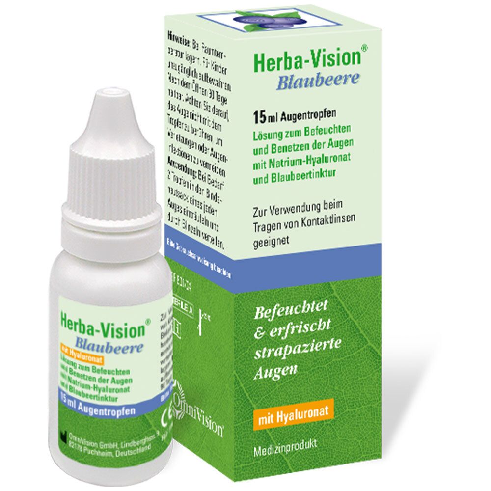 Herba-Vision Blaubeere Augentropfen 15 ml
