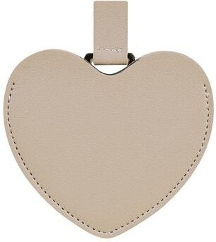 Fusion Finds PU Leather Compact Pocket Mirror Stainless Steel Credit Card Travel Makeup Mirror For Purse gray
