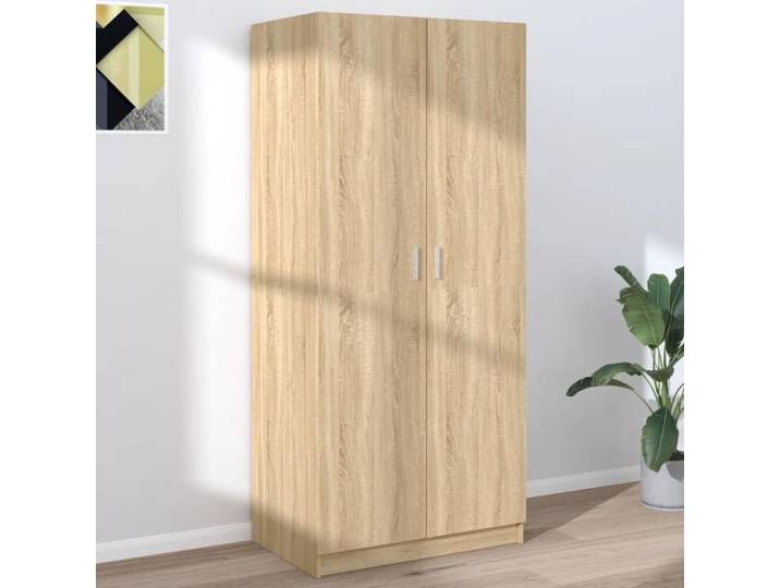 SALE 2026  Garde-robe Brun - Garde-robe Chêne sonoma 80x52x180cm - Bois d'ingénierie PRO130084254