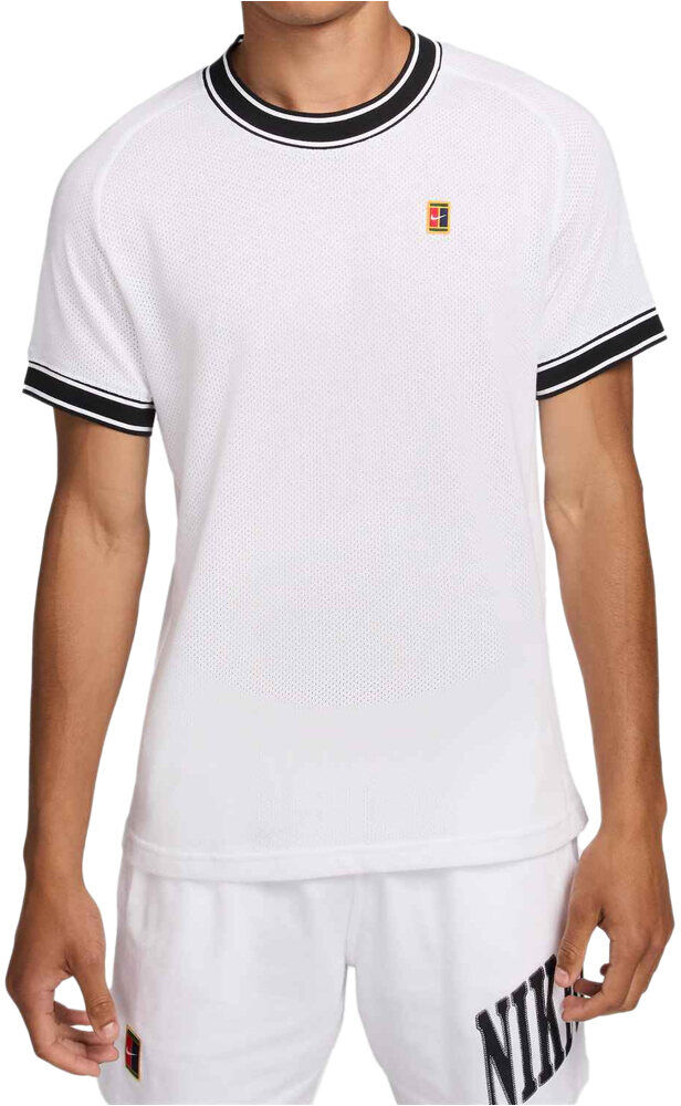 Nike court heritage camiseta manga corta hombre Blanco (S)
