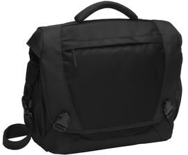 Port Authority BG306 Computer Messenger in Black size OSFA   Polyester Blend