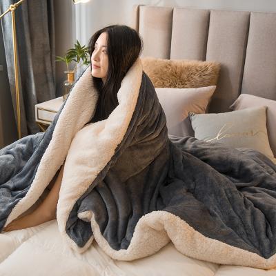 Combo Retail Shop Wool Throw Blanket, Winter Bed Blankets, Queen Duvet Cover jade 150x200cm 1.3kg