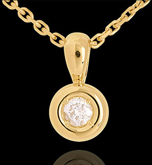 Edenly AnhÃ¤nger Kelch in Gelbgold