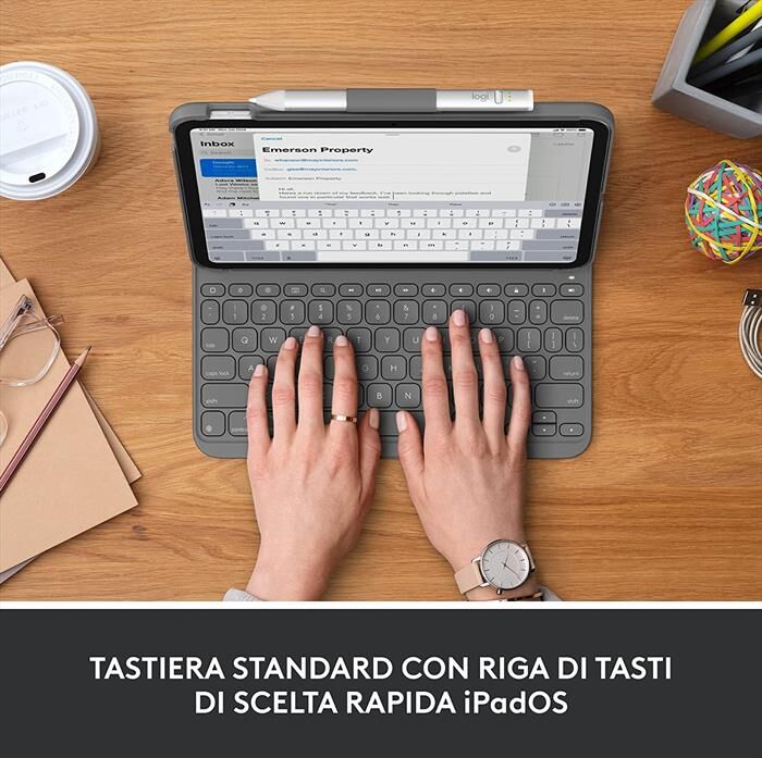 Logitech Custodia iPad (10ª Generazione) Slim Folio