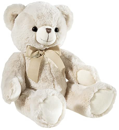 Heunec 140554 Stoffen knuffelbeer voor baby's, beige