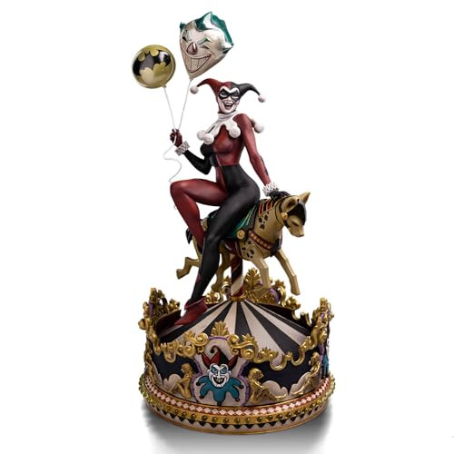 Iron Studios Art Scale 1/10 Harley Quinn Unleashed DC Comics Collectible Standbeeld Polystone Multicolor Hoogte: 30 cm