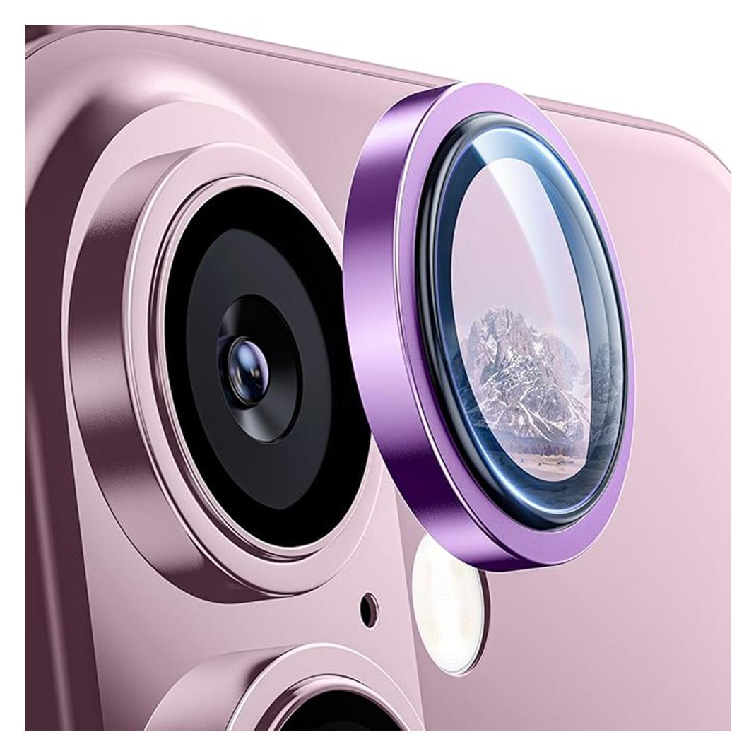 Lito - S+ Camera Glass Protector - iPhone 16 / iPhone 16 Plus - Pink (Apple iPhone 16, Apple iPhone 16 Plus) (56359625)