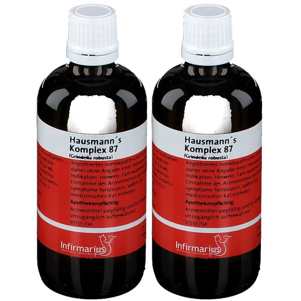 Hausmann Komplex 87 Grindelia robusta Tropfen 2x 2x100 ml