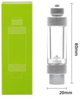 Uplift Essentials Precision Dual Head CO2 Bubble Counter With Integrated Check Valve single Head