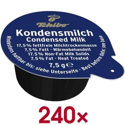 Tchibo Kondensmilch Portionspackungen 240 Stück