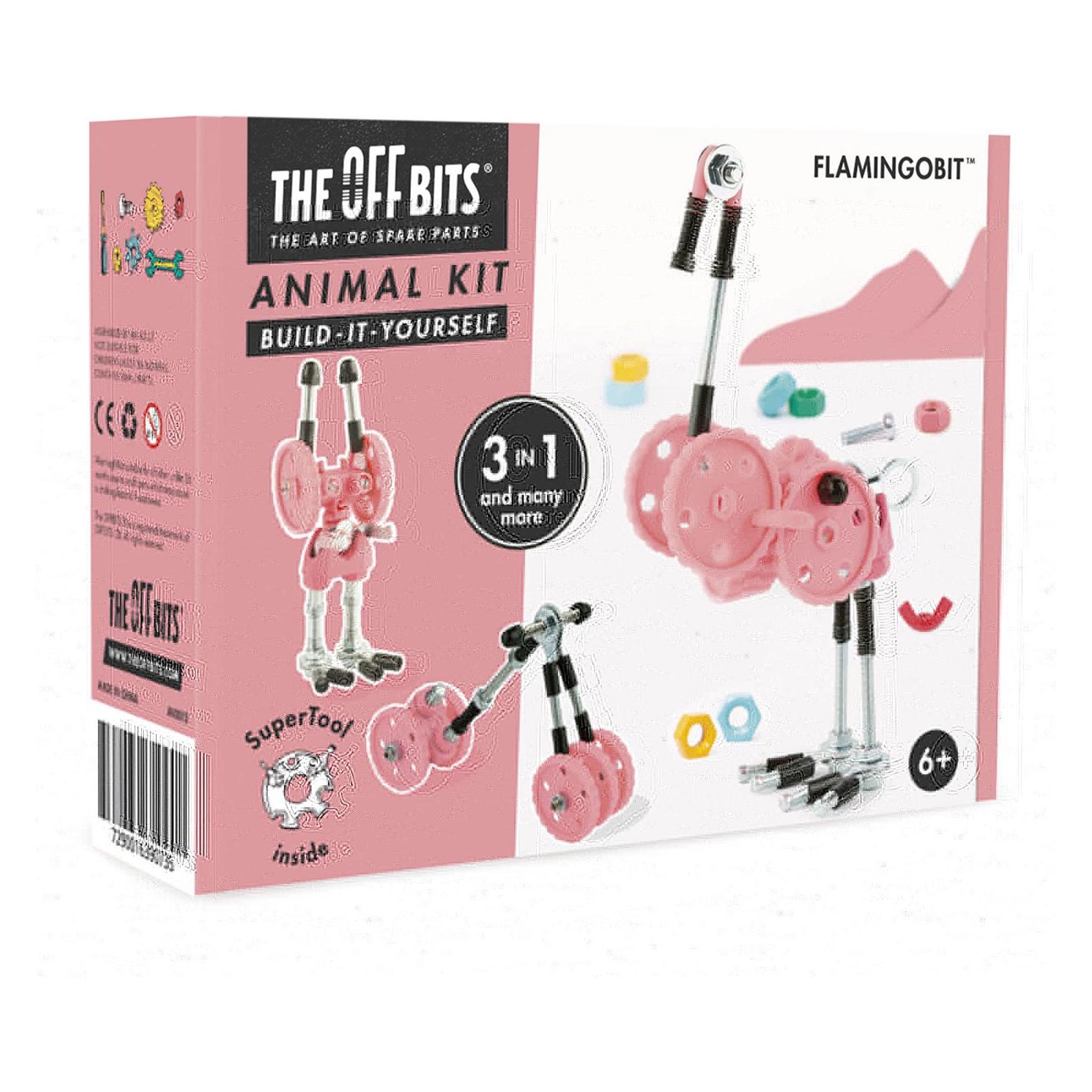 The Off Bits FlamingoBit model kit with Super Tool (AN0012)