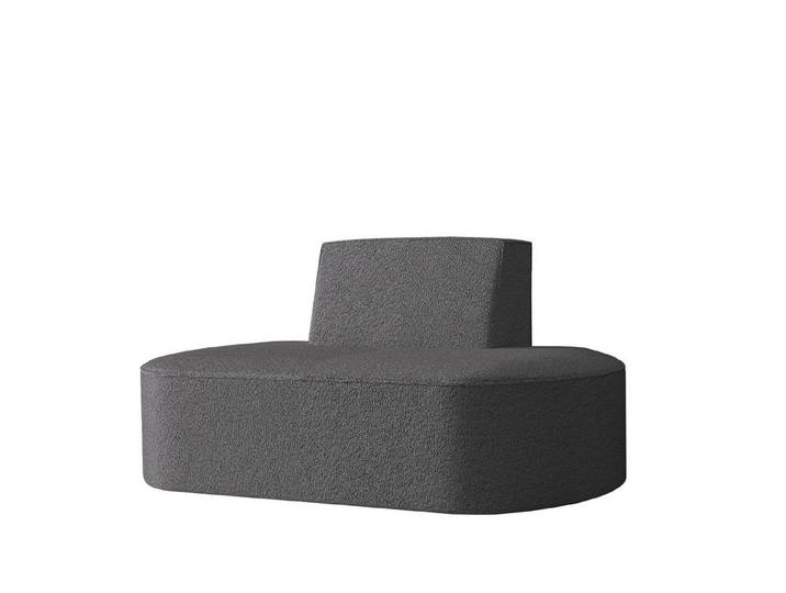 Fun Möbel Sessel Sessel Designersessel MILOT in Stoff (Designersessel Milot)
