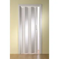 Falttür Luciana weiß ohne Fenster B 88,5 H 202 cm