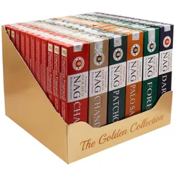 72 x 15g Golden Colletion Box - 6 assorted Fragrances