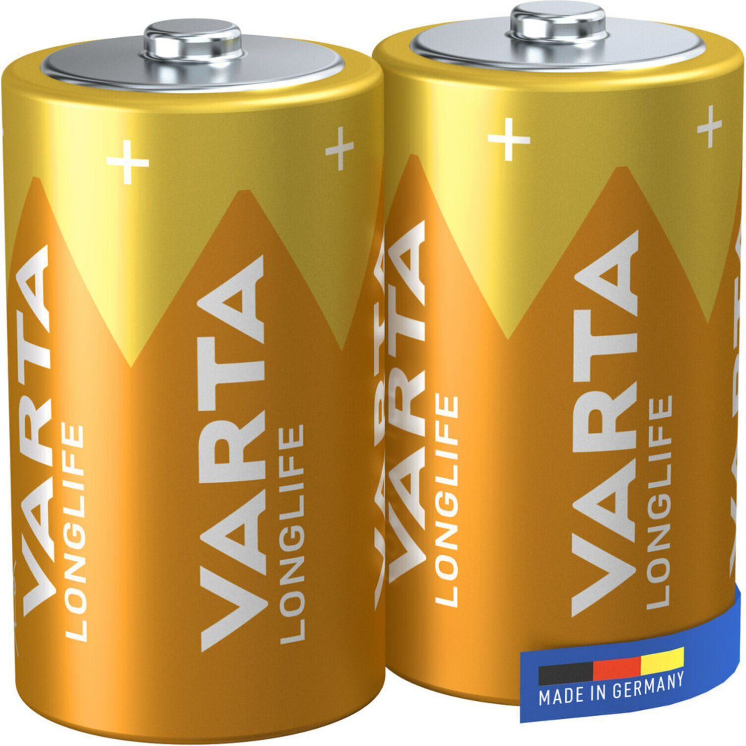 Varta Batterie LONGLIFE D 2er Blister Alkaline (4120101422)
