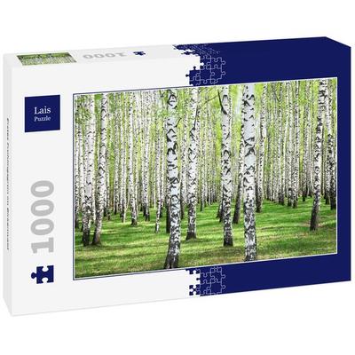 Lais Puzzle Erstes Frühlingsgrün im Birkenwald 1000 Teile