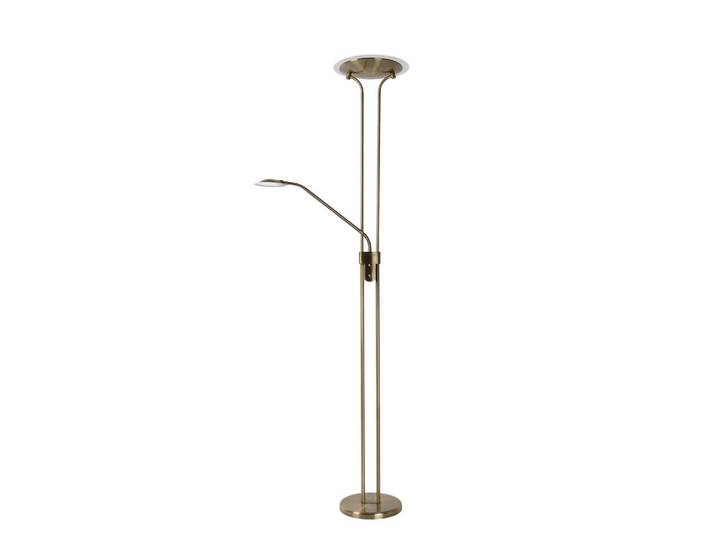 Lucide Led-Stehleuchte, Metalloptik, rund, 46x180x30 cm, RoHS, Reach, Europäischer Sicherheitsstandard, Lesearm, Flexarm, mit Schalter, Lampen & Leuchten, Innenbeleuchtung, Stehlampen, Stehlampen dimmbar