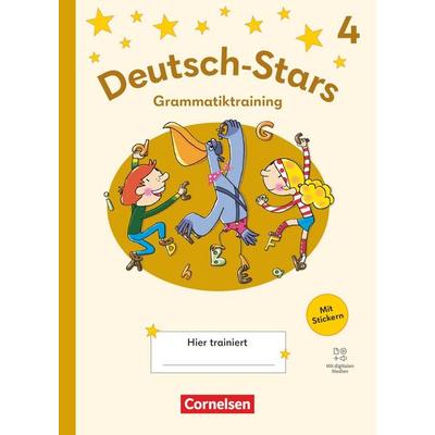 Deutsch-Stars - Grammatiktraining Ausgabe ab 2025 - 4. Schuljahr, Taschenbuch von , Cornelsen Verlag, 978-3-464-81512-0